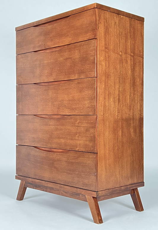 Tall dresser with 5 drawers