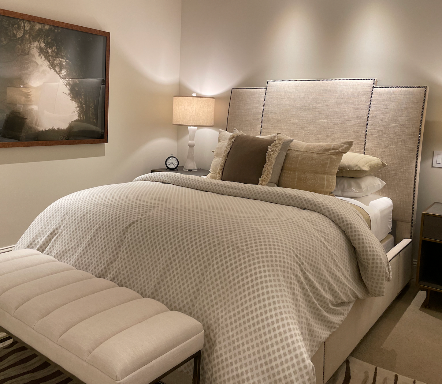 Deco inspired Queen bedframe