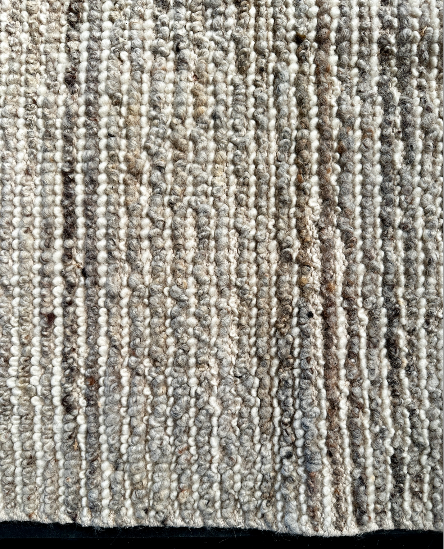 9x12 shades of brown wool rug