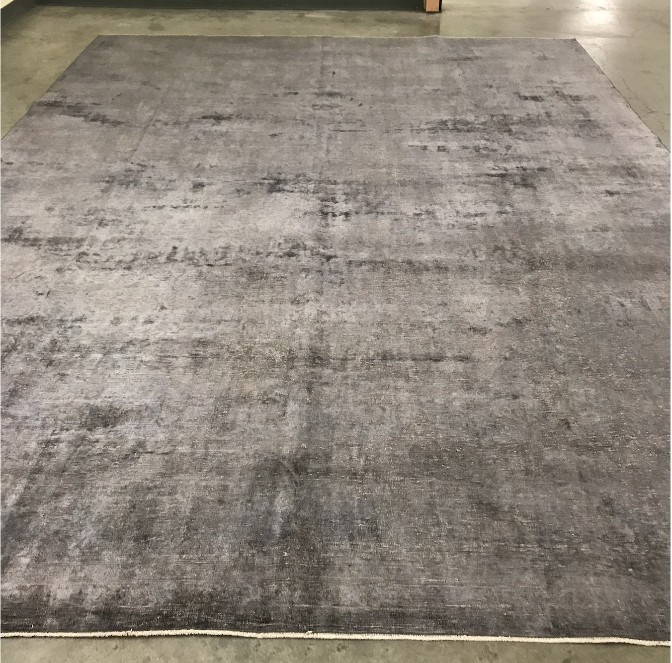 9'8"x13'5" silk, lavender steel