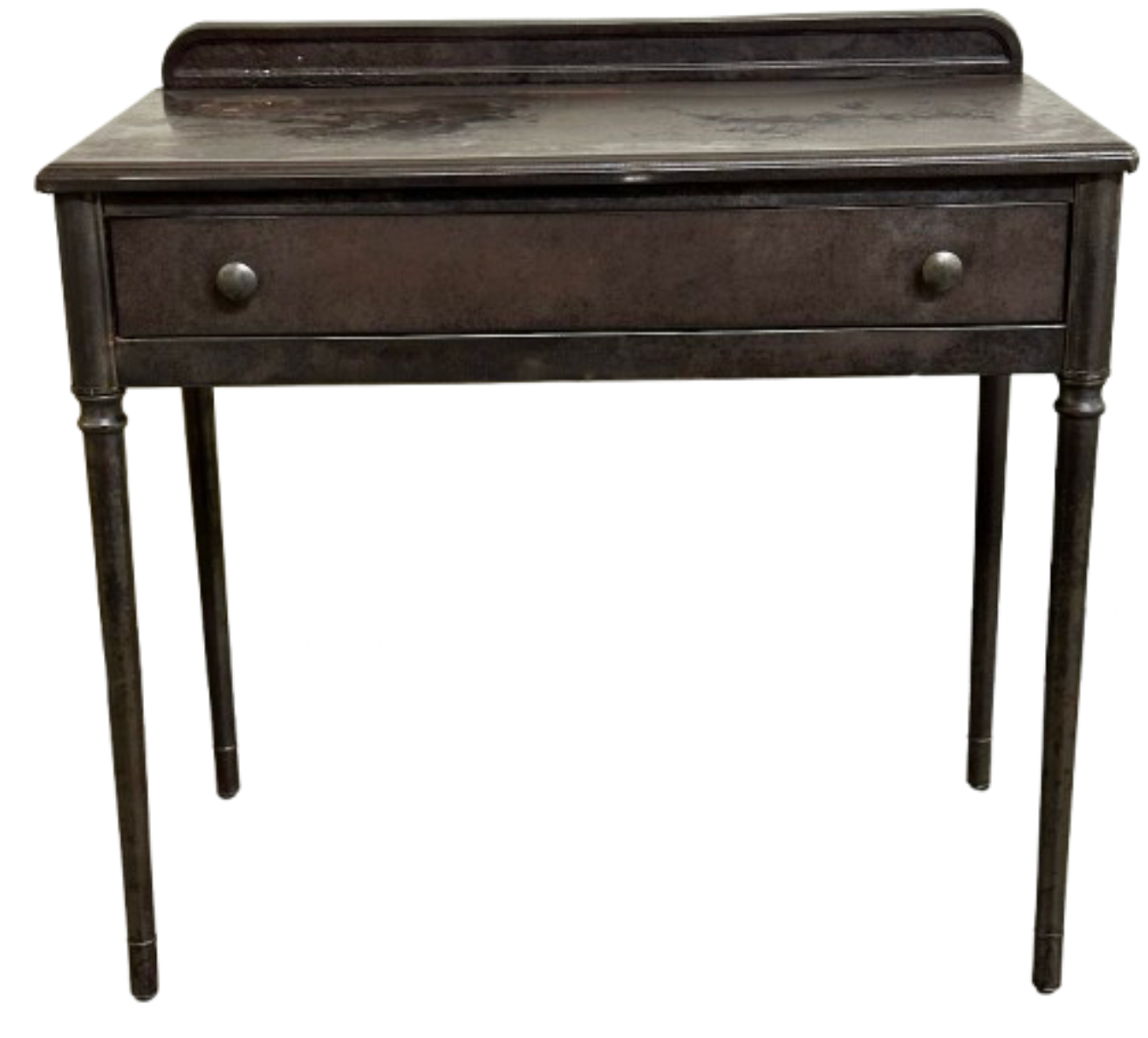 Vintage vanity, desk or side table; metal
