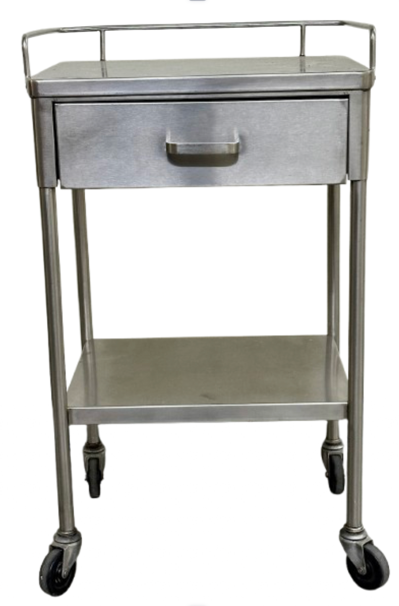 Stainless steel rolling cabinet