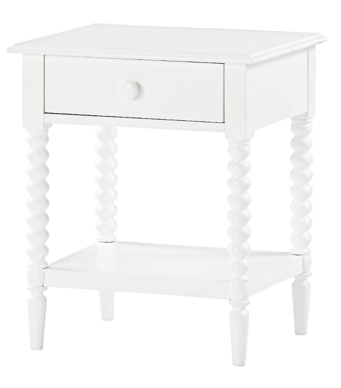 Jenny Lind white nightstand