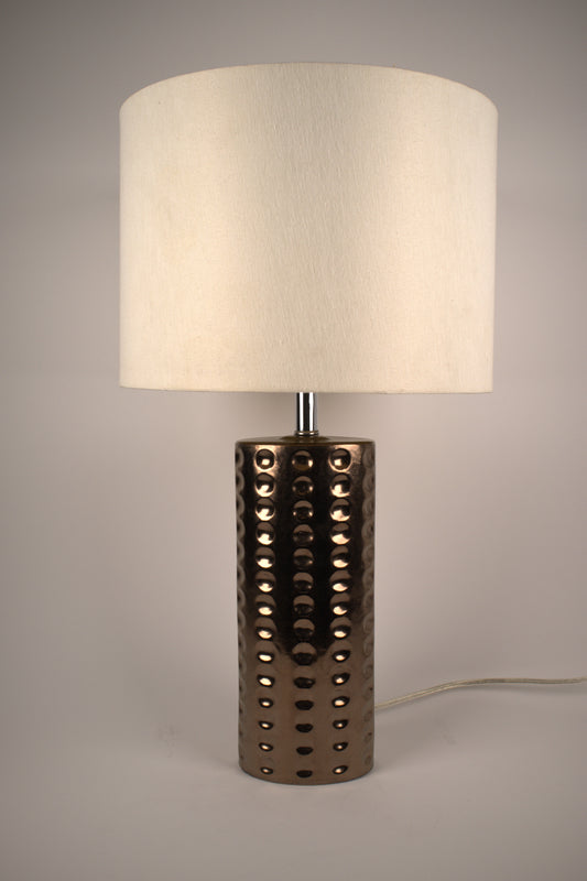 Ceramic brass table lamp