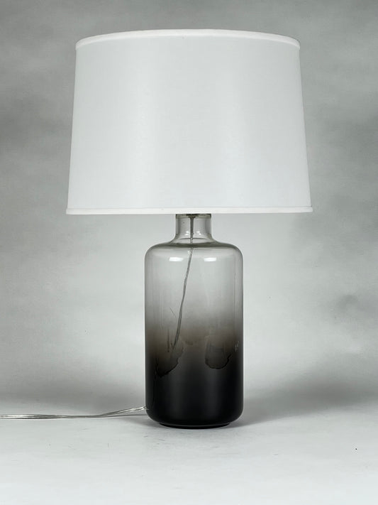 Ombre glass table lamp