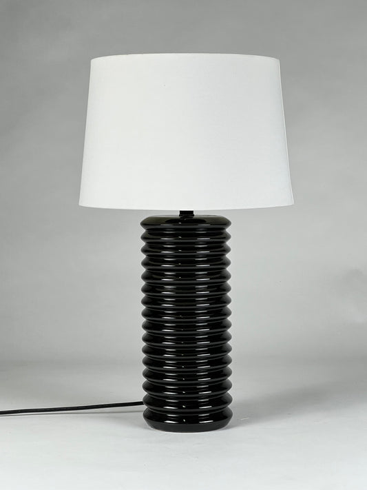 Black Ceramic Base Lamp