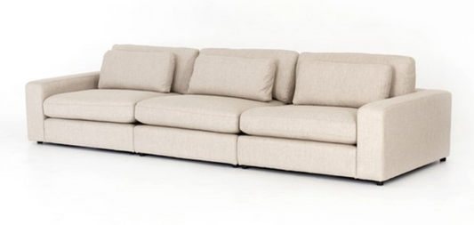 Cream modular sofa
