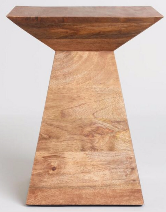 Pawn wood side table