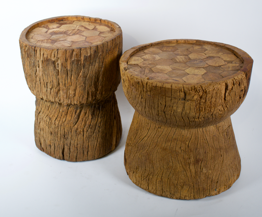 Rustic side tables