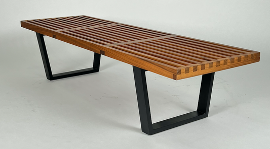 Walnut Nelson bench or coffee table