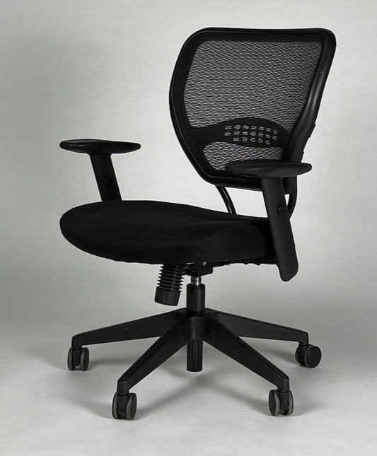 Black Aeron like rolling desk chair