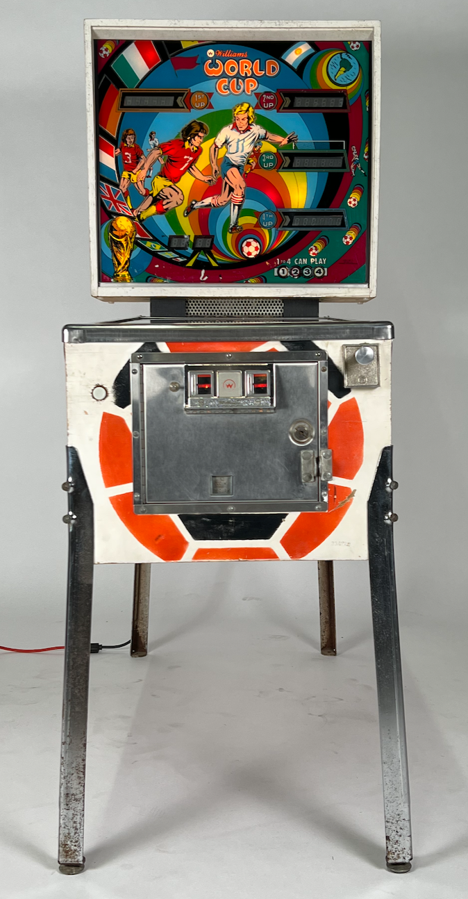 Vintage pinball machine