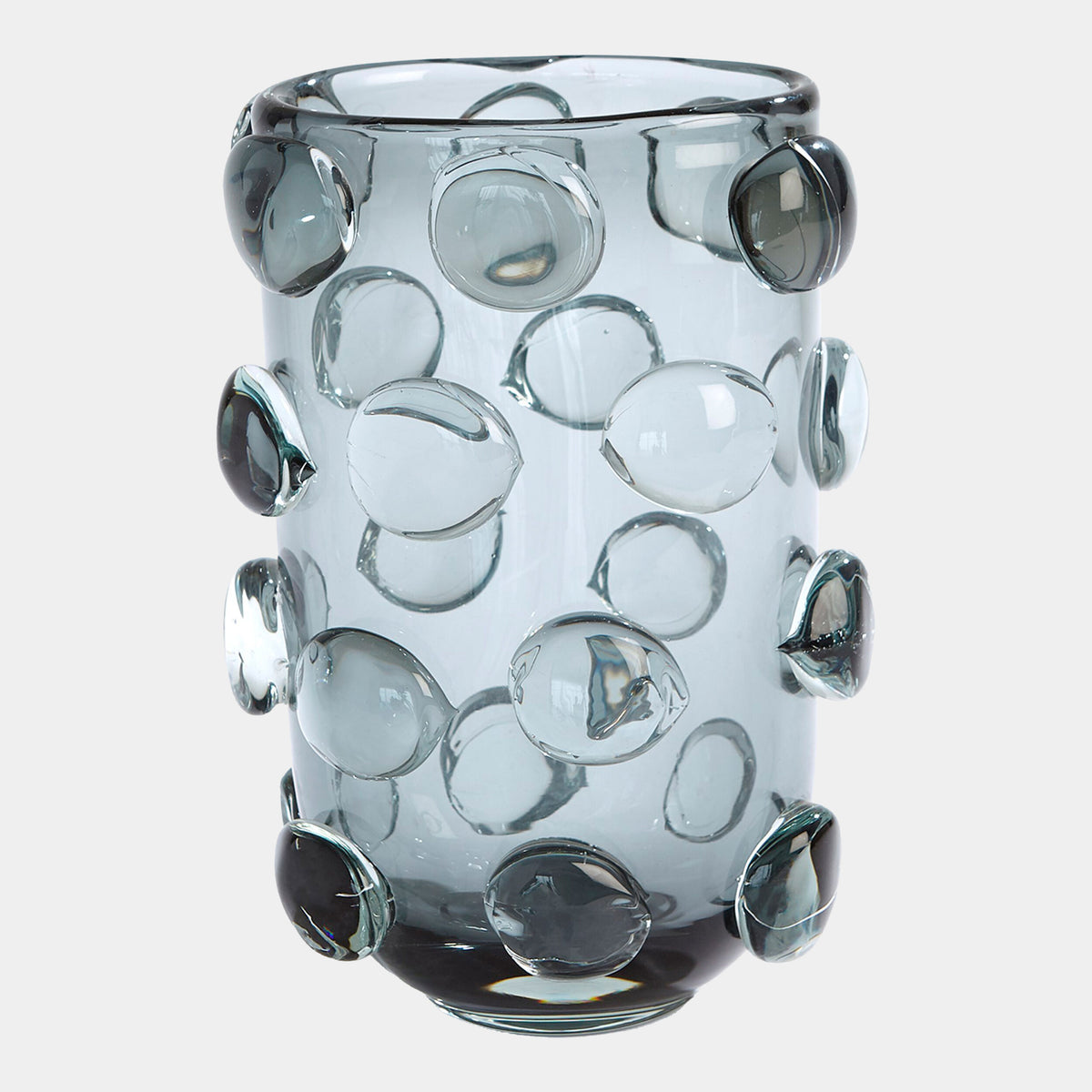 Rondelle Vase-Gray, large
