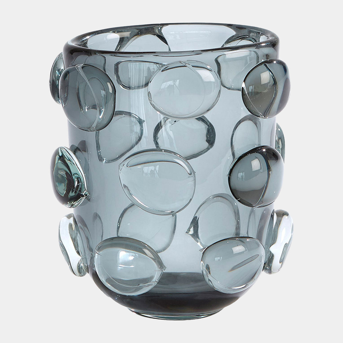 Rondelle Vase-Gray, small