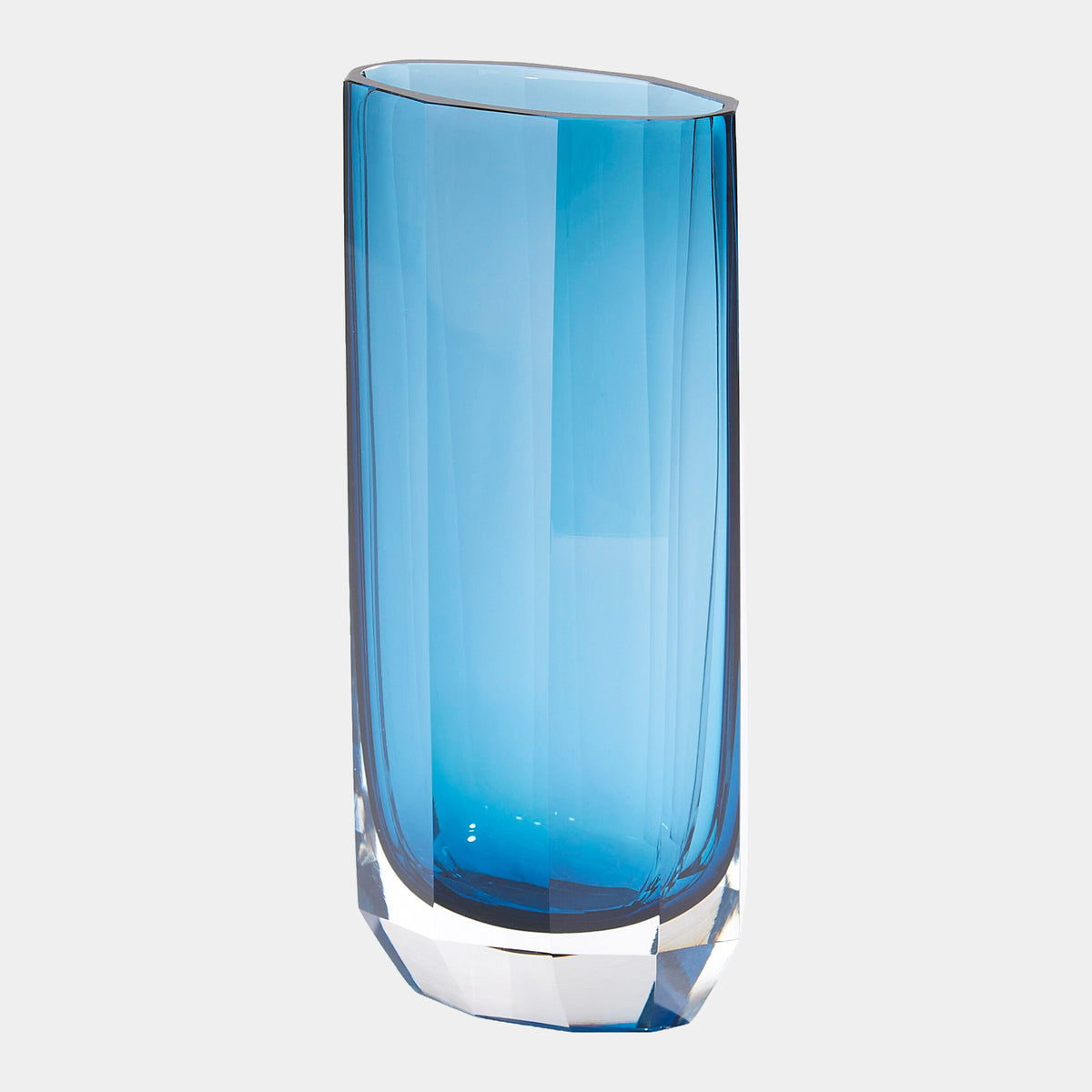 Jewel Vase-Dark Blue, tall