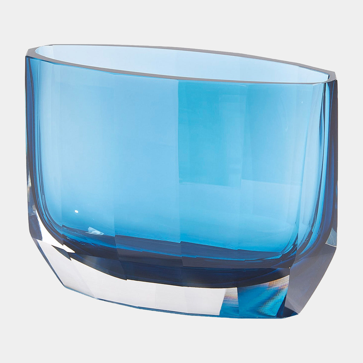 Jewel Vase-Dark Blue, wide