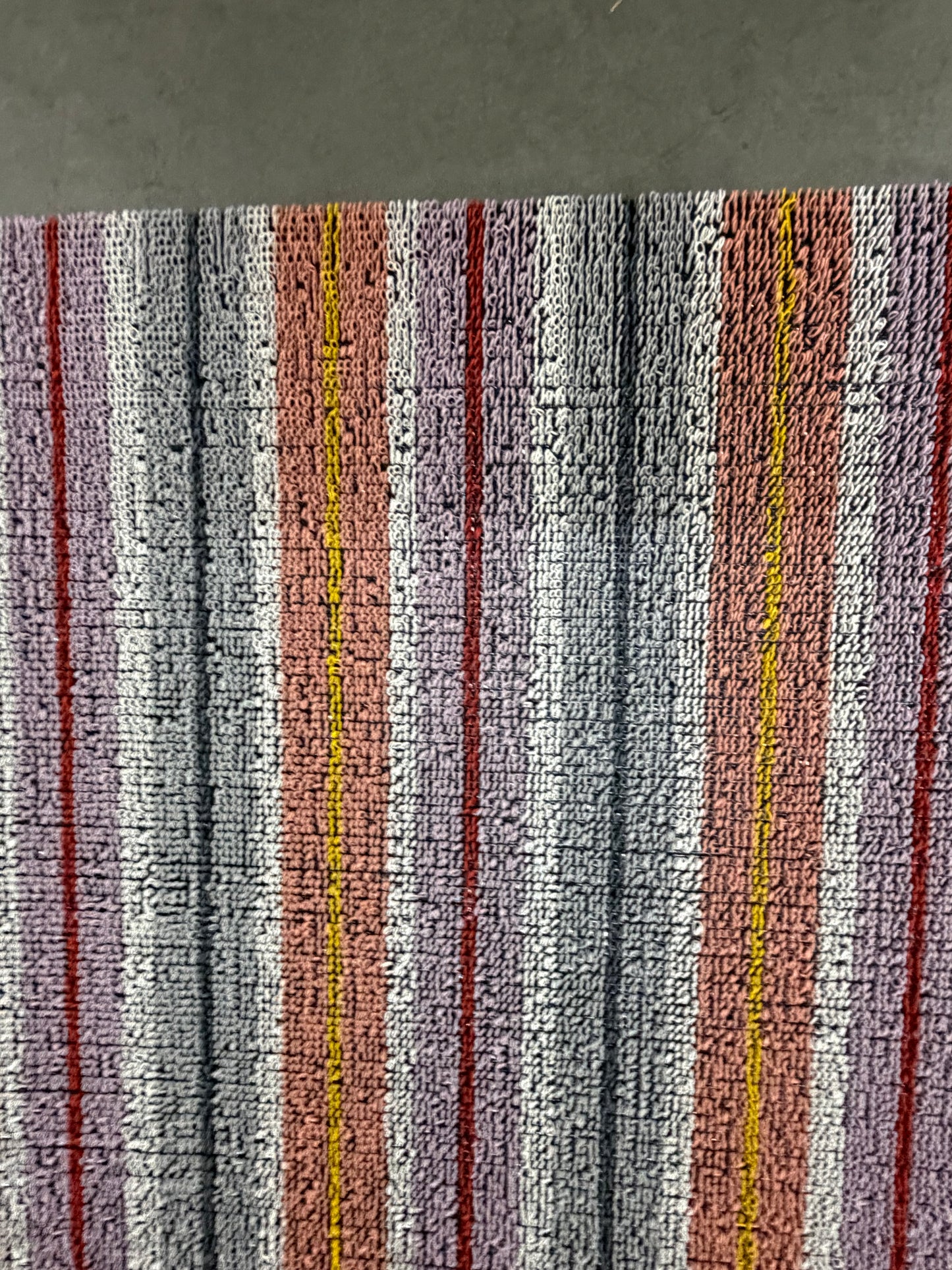 2 x 6 Chilewich multi colored loop rug