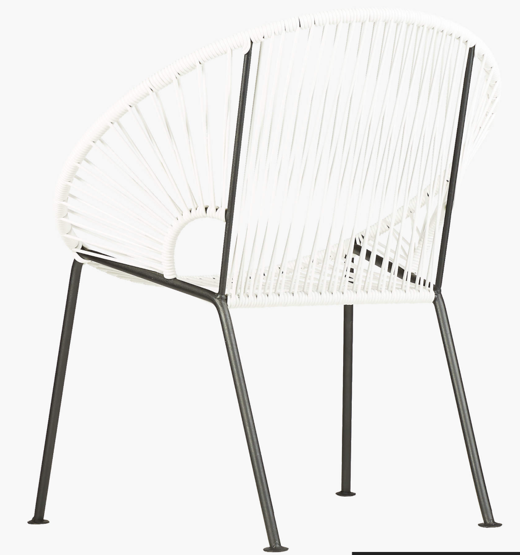 Ixtapa Rocking Chair White outdoor Ixtapa chairs – Bay Area Props