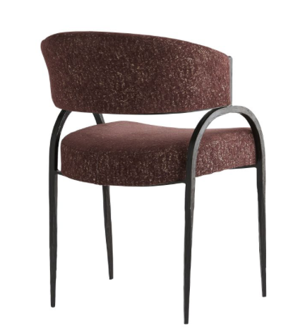 Plum dining chair