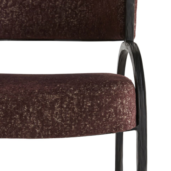 Plum dining chair