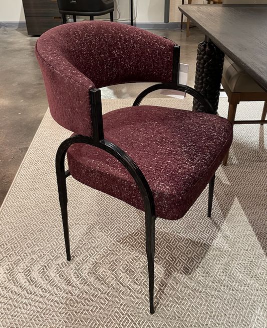 Plum dining chair