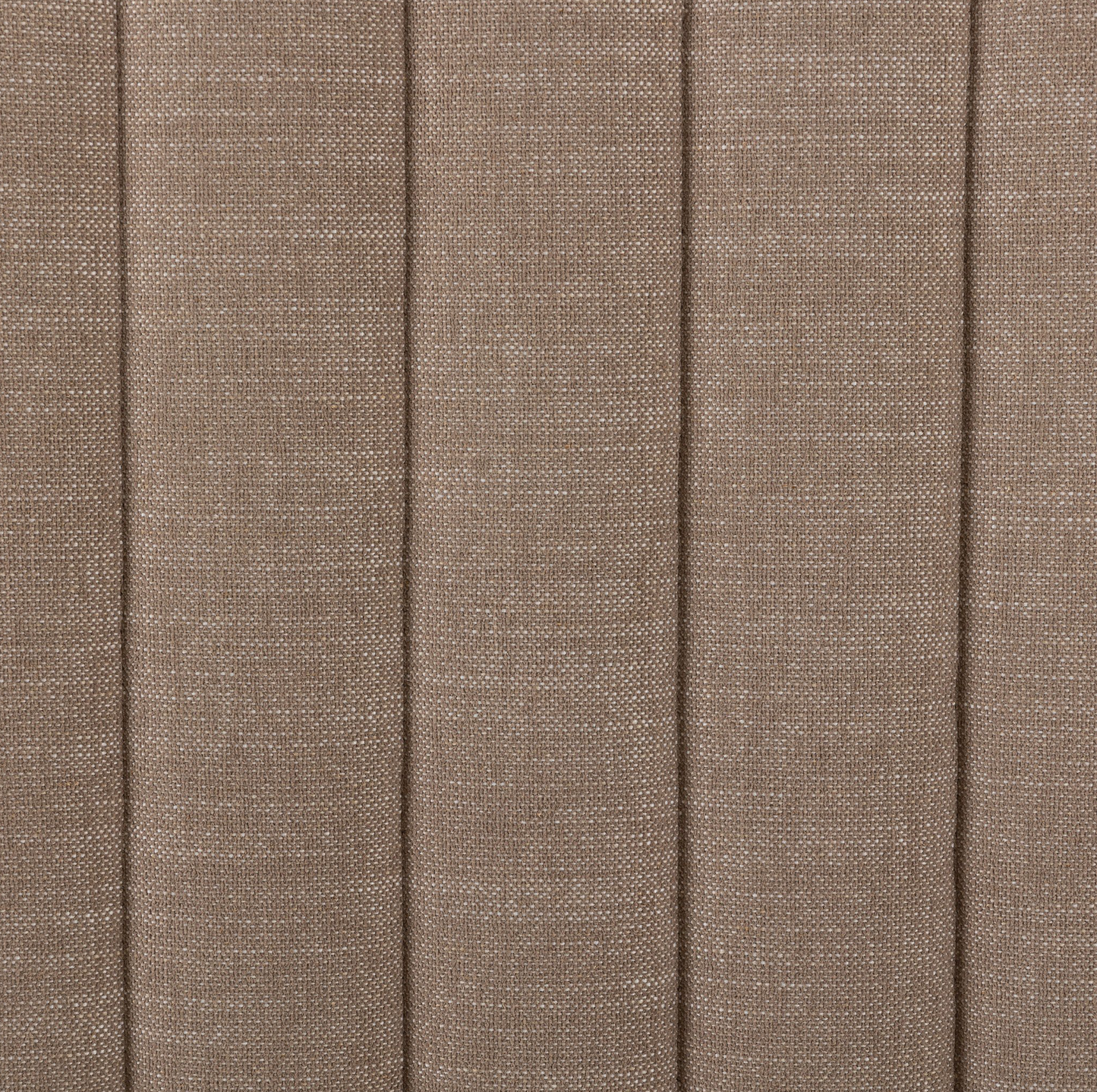 Augustine, taupe channeled sofa, 88w x 35d x 26.5h
