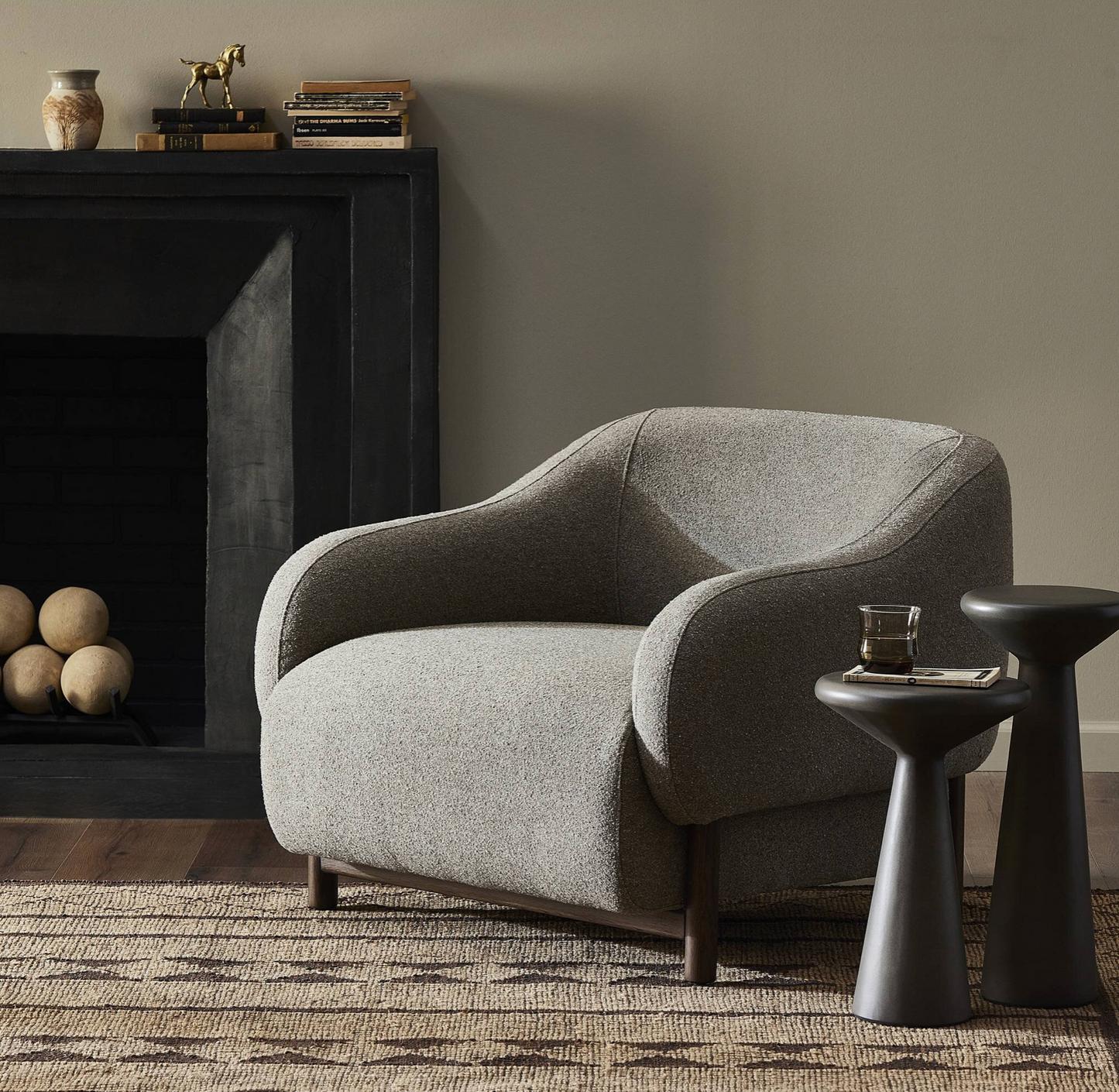 Audrey chair, 33.5w x 34d x 27.25h