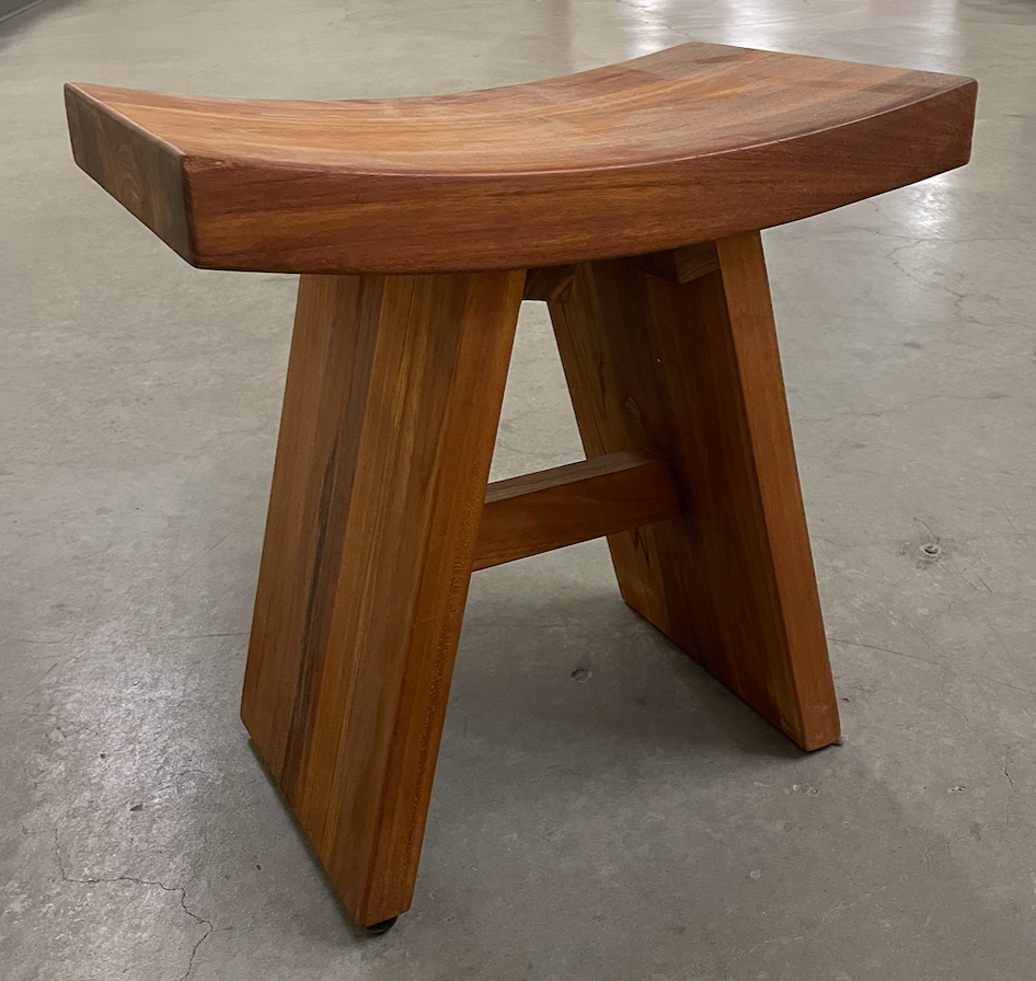 Teak stool
