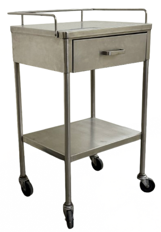 Stainless steel rolling cabinet