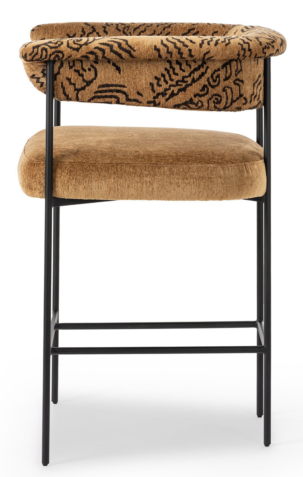 Carrie Bar + Counter Stool, Balkan Ochre, 25.50"w x 23.00"d x 35.50"h
