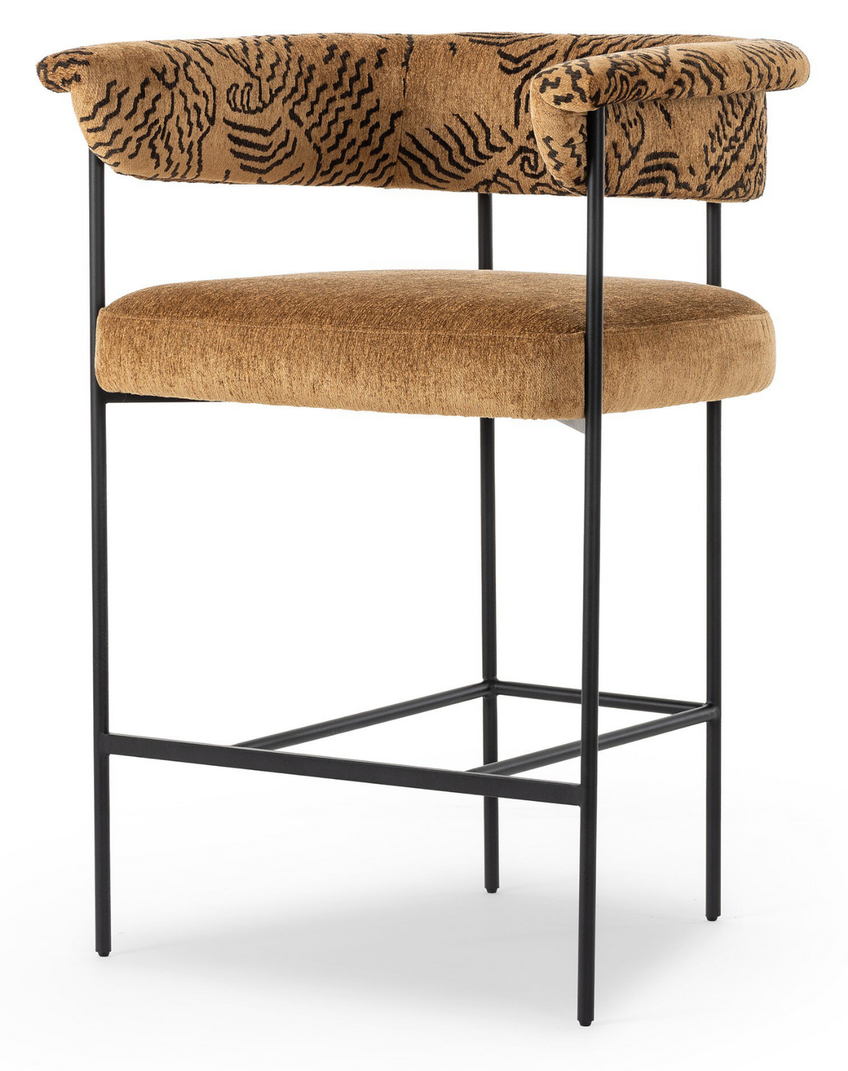 Carrie counter seat, Balkan ochre
