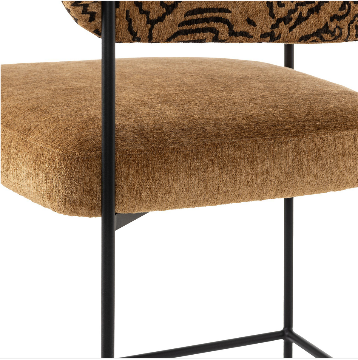 Carrie counter seat, Balkan ochre