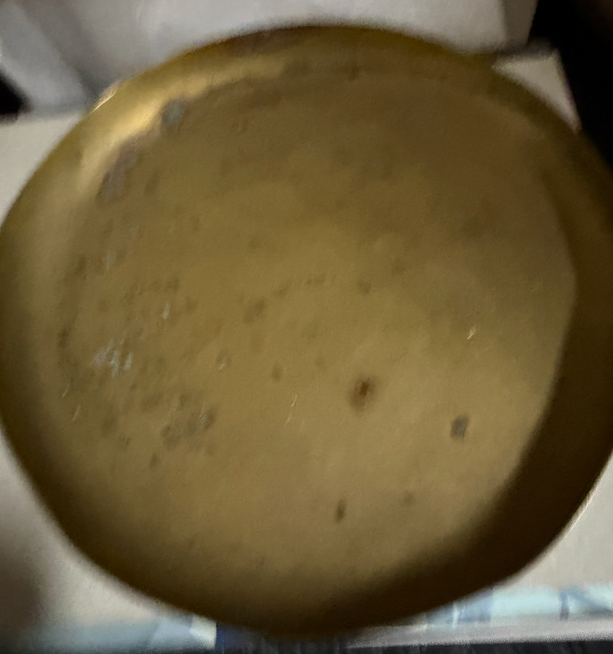 Vintage brass dish