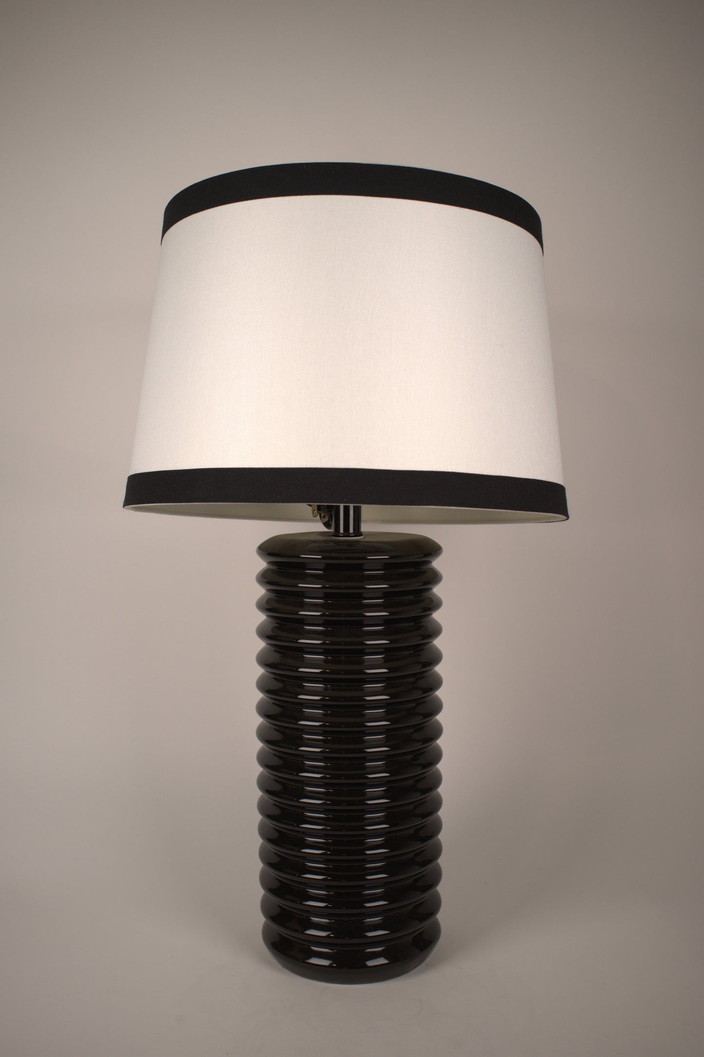 Black Ceramic Base Lamp