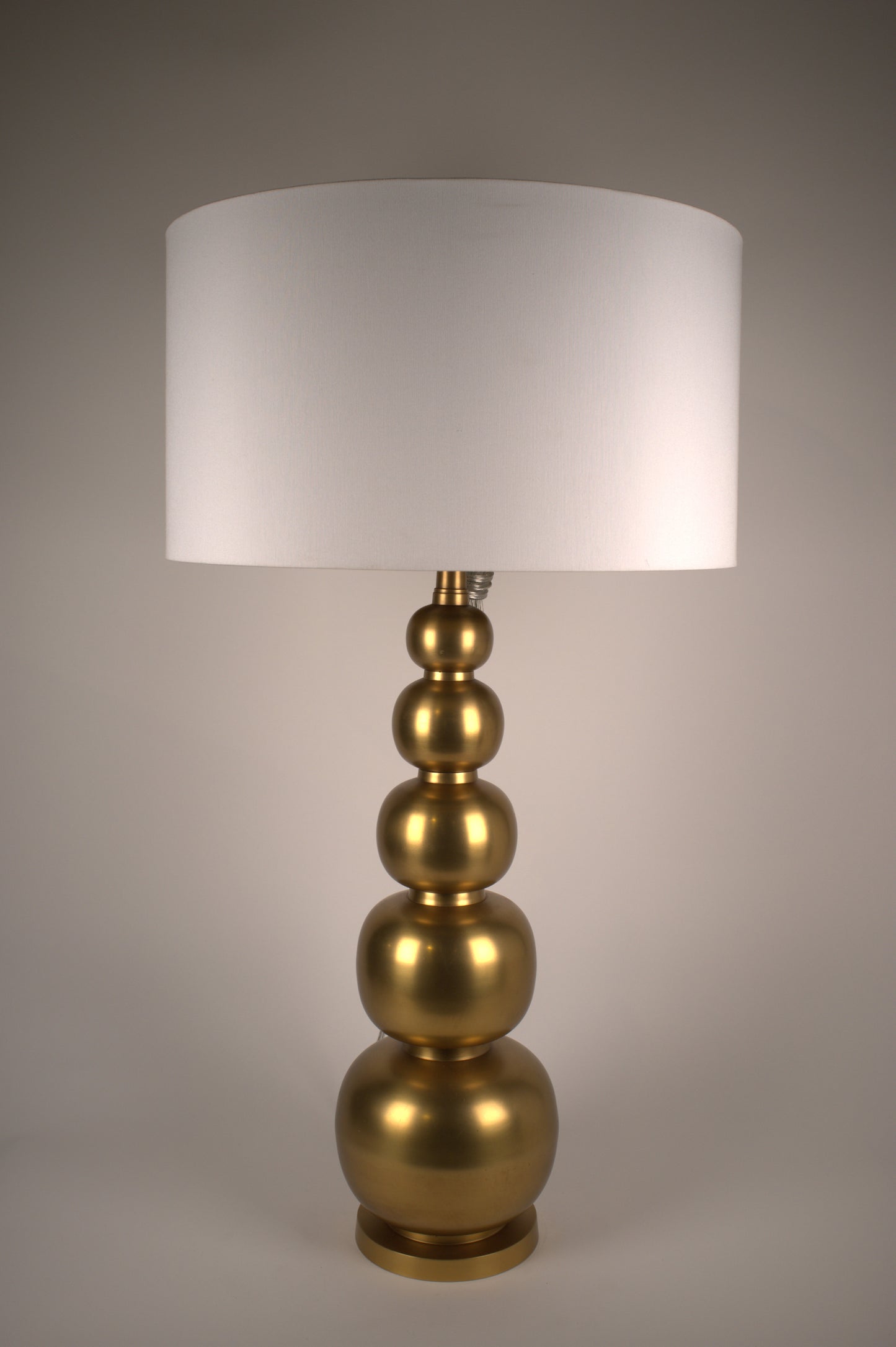 Brass table lamp