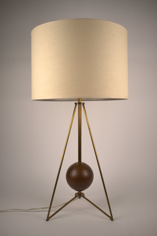 Mid century modern inspired table lamp