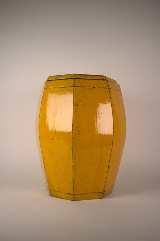 Yellow side table