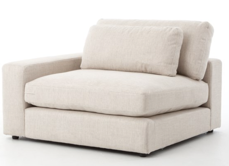 Cream modular sofa