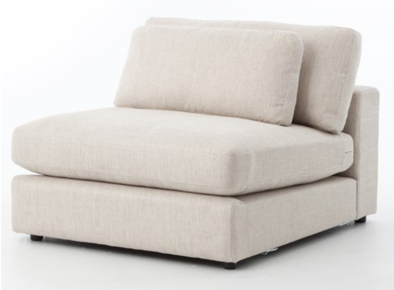 Cream modular sofa