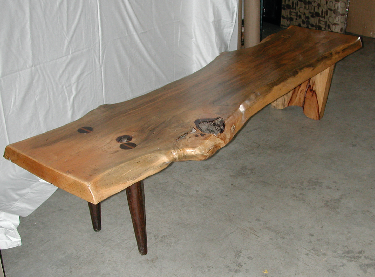 Long live edge coffee table or bench