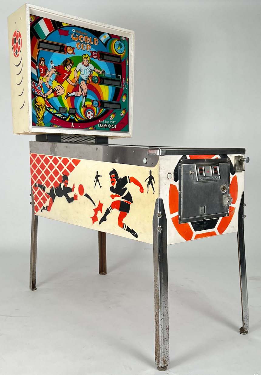 Vintage pinball machine